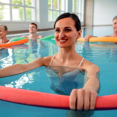 Infinity Edge Pool With Salt Electrolysis