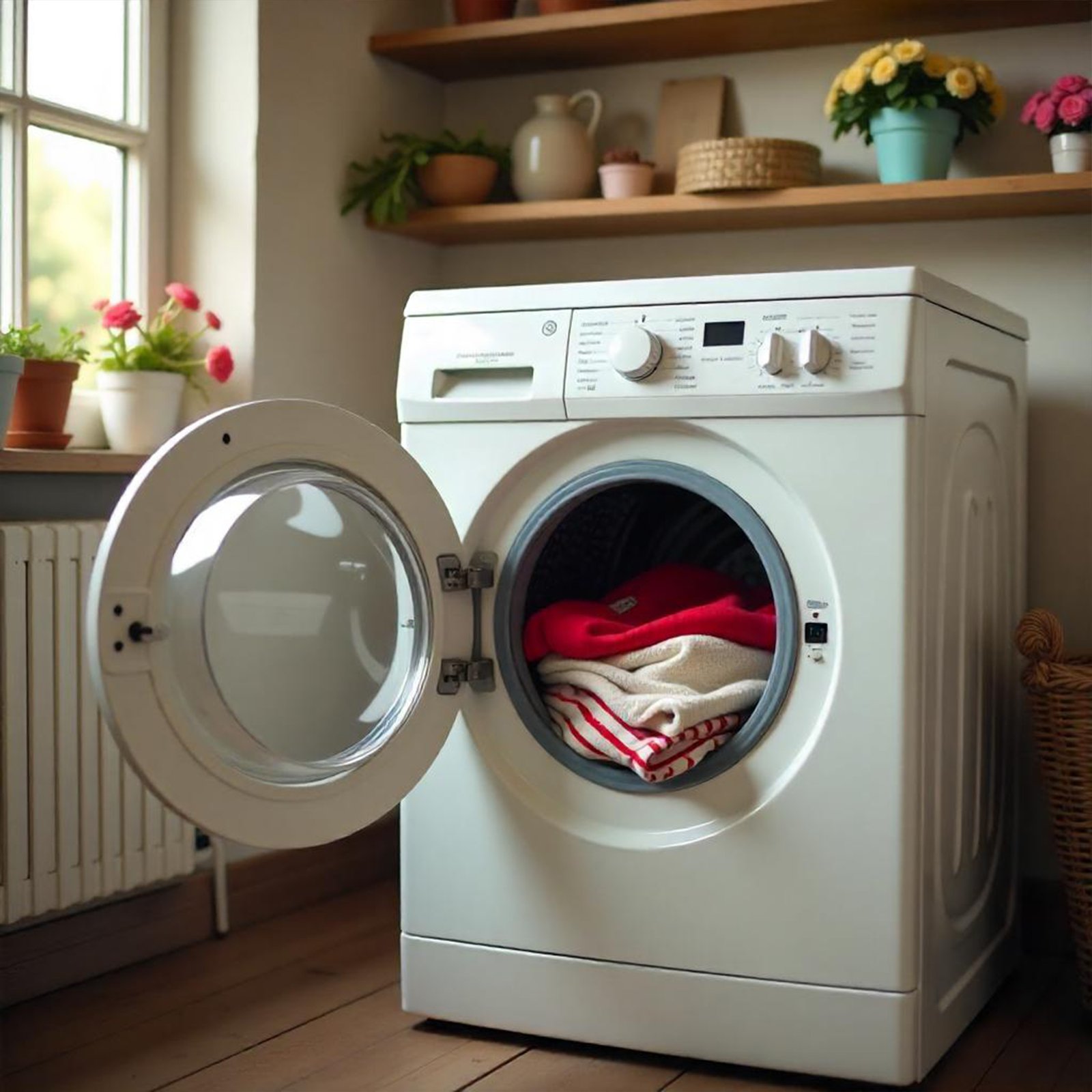 Frontload Washing Machine With 100% Dryer